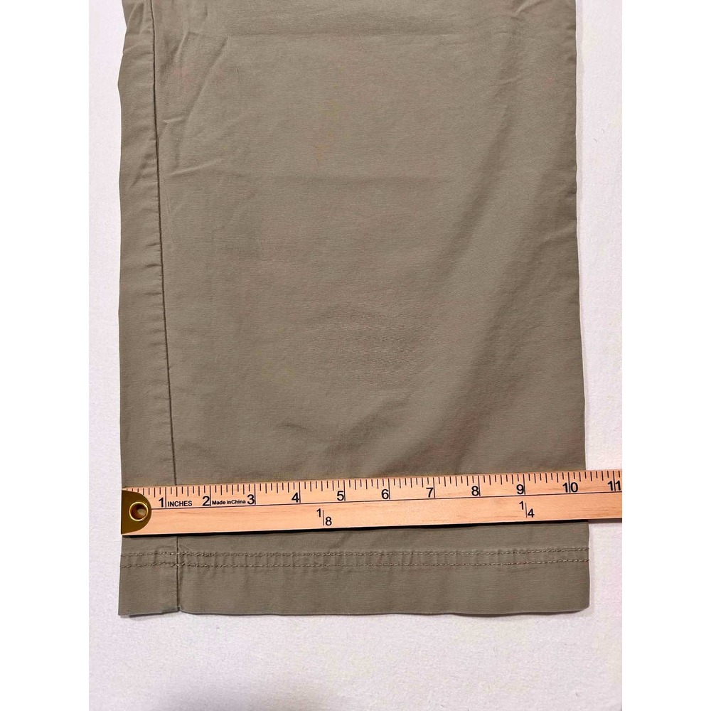 Pendleton Womens Khaki Cotton Stretch Straight Leg Utility Pants Size 16 Khaki - Picture 4 of 11
